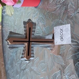 NWT Cross decoration.
